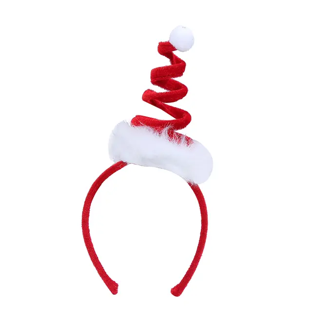 Christmas spiral Headband