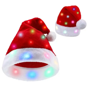 Christmas Light-Up Santa Hat