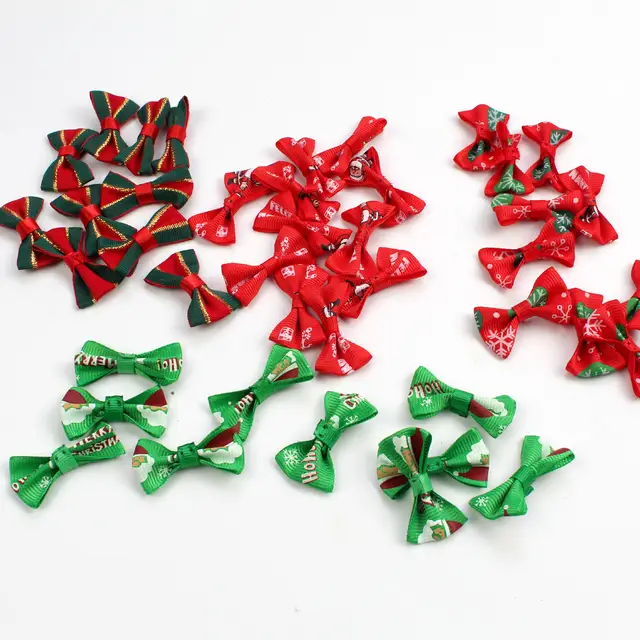 Mini Christmas Ribbon Bow