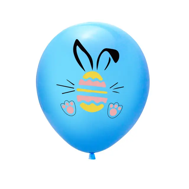 Easter Bunny Party Latex Balloon