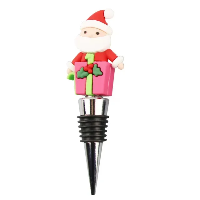 Christmas Santa wine Bottle stopper