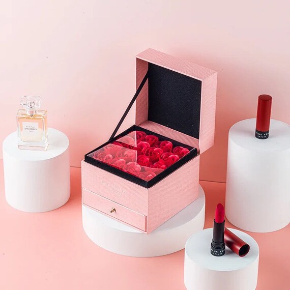 Rose Lipstick Gift Box