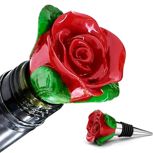 Rose Shaped Wine Stopper