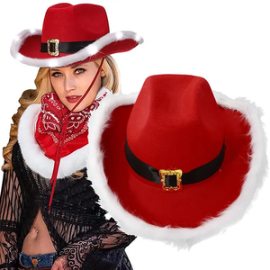 Santa Cowboy Hat