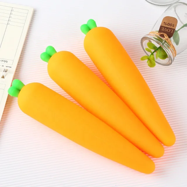 Carrot Pencil Case