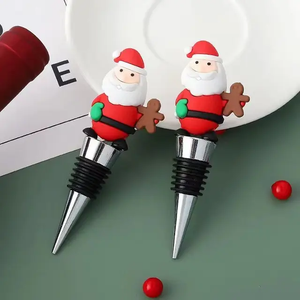 Christmas Santa wine Bottle stopper