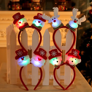 Christmas Headband with Light