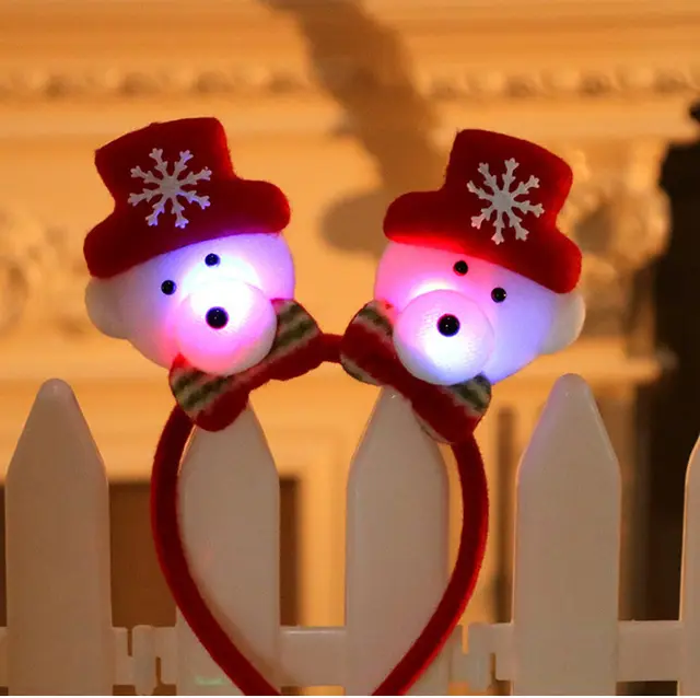 Christmas Headband with Light