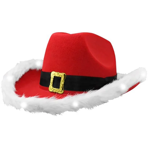 Santa Cowboy Hat