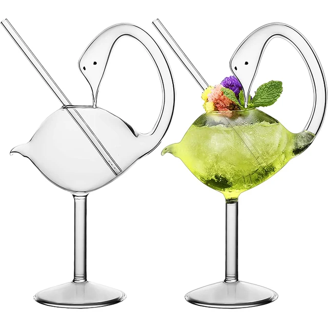 Flamingo Cocktail Glass 2set