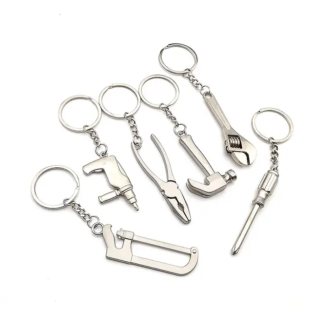 Mini Hardware tools keychain