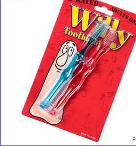 3D Adult willy Toothbrush