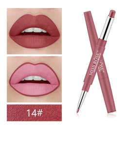 Miss Rose 2-in-1 Matte Lipstick & Liner